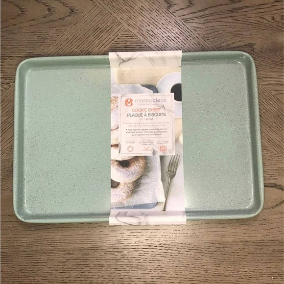 masterclass Kitchen Masterclass Green Speckled 5 Cookie Sheet